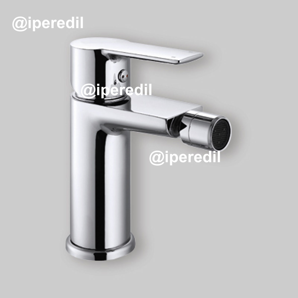 MISCELATORE BIDET "SERIE 3000" Cromo + Piletta 1"1/4