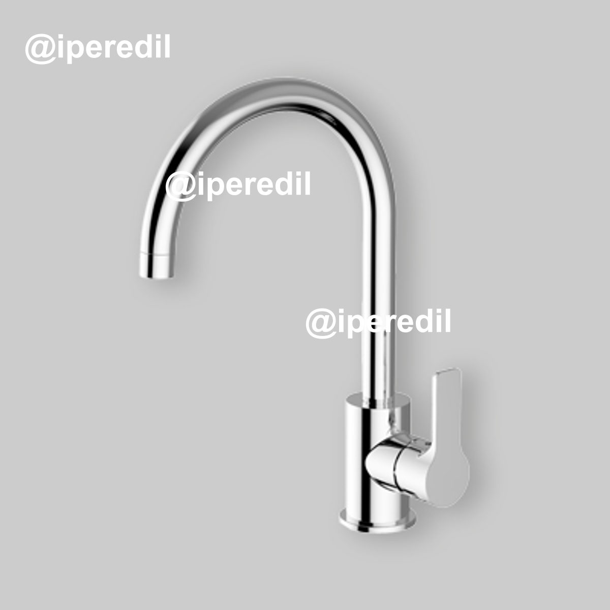 MISCELATORE LAVELLO GOODLIFE CANNA AD U Cromo