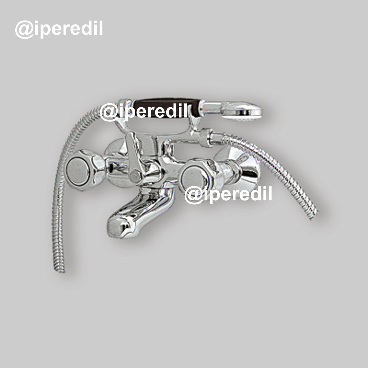 MISCELATORE LAVELLO LATERALE CON CANNA AD "L" SQUADRATA Cromo