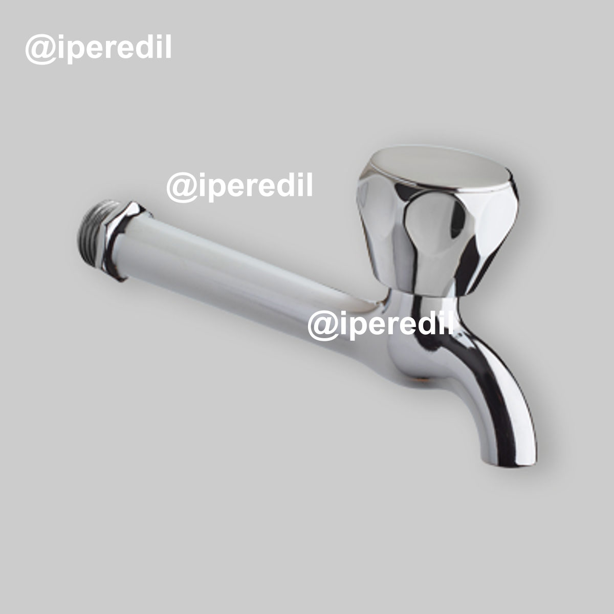 RUBINETTO PROLUNGATO PESANTE Cromo - 1/2"