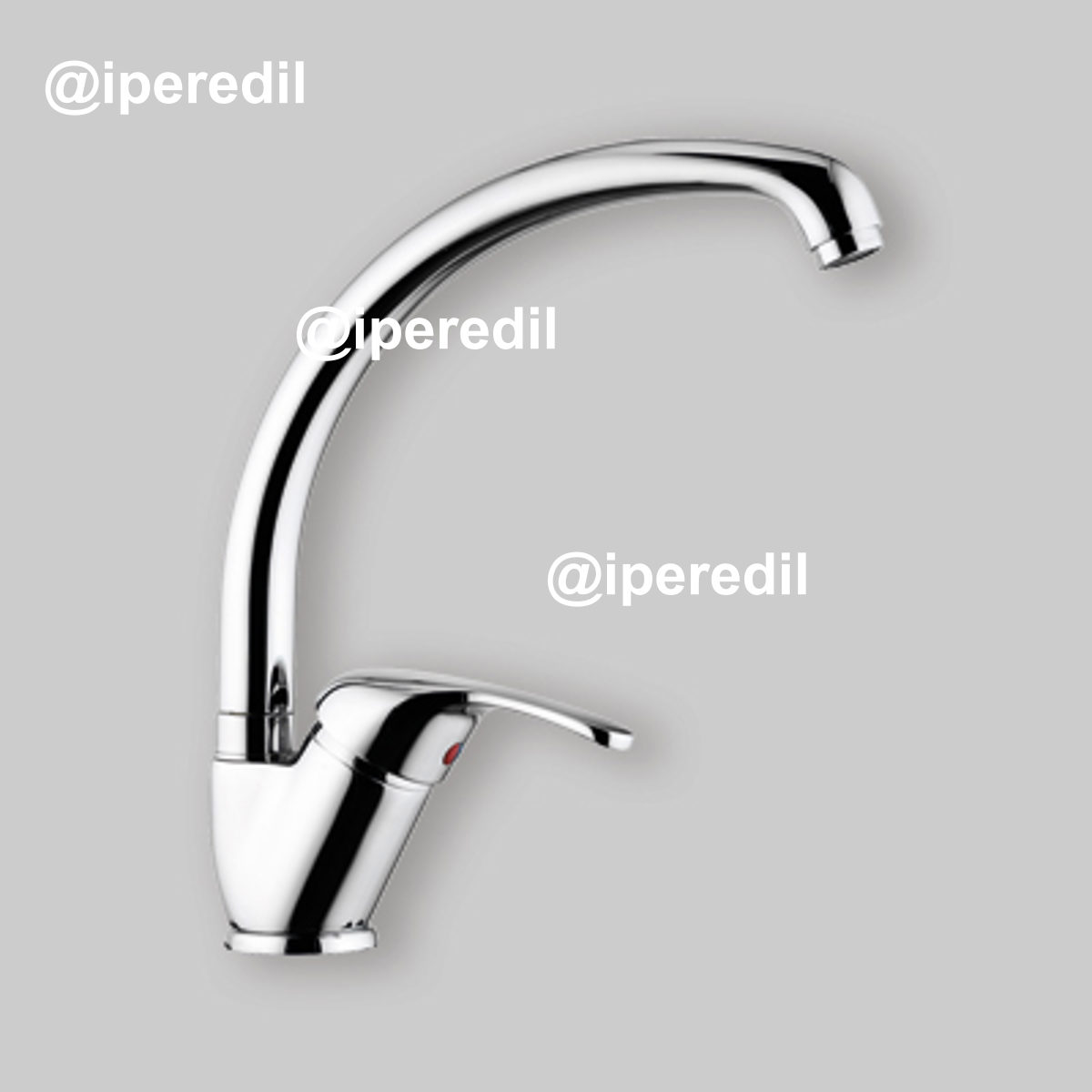 MISCELATORE LAVELLO CANNA FUSA Cromo