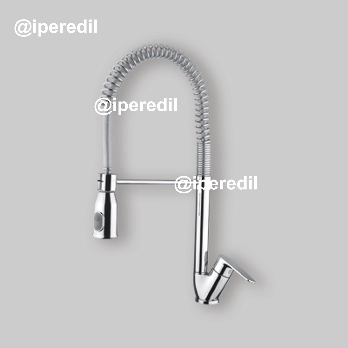 MISCELATORE LAVELLO A MOLLA "PROFESSIONAL KING" Cromo