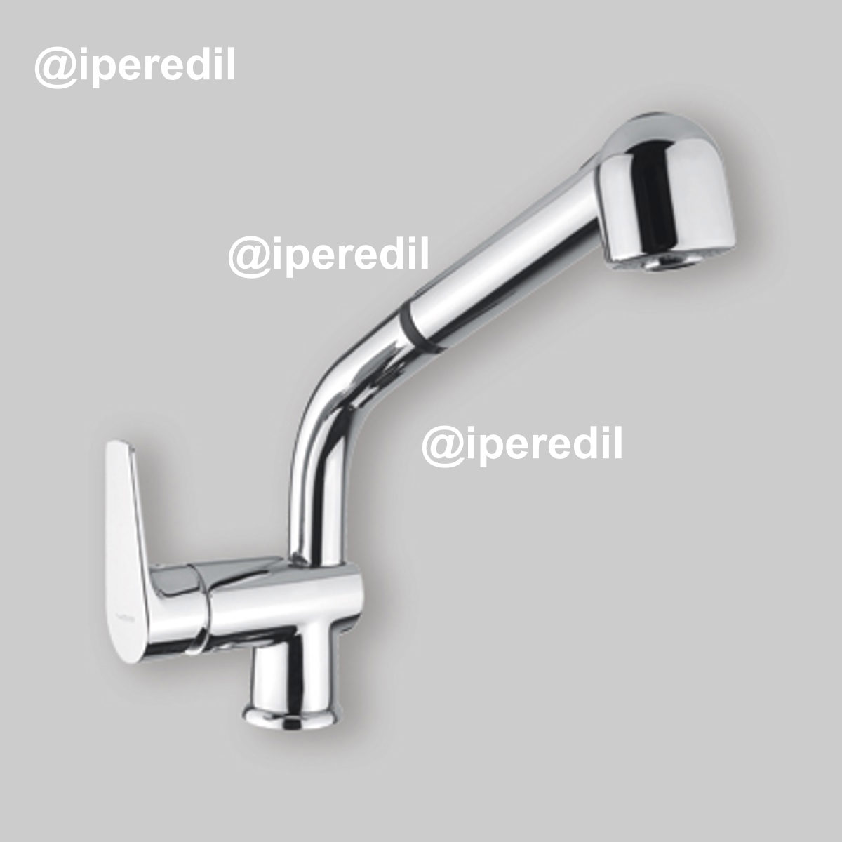 MISCELATORE LAVELLO KING CON DOCCETTA ESTRAIBILE Cromo