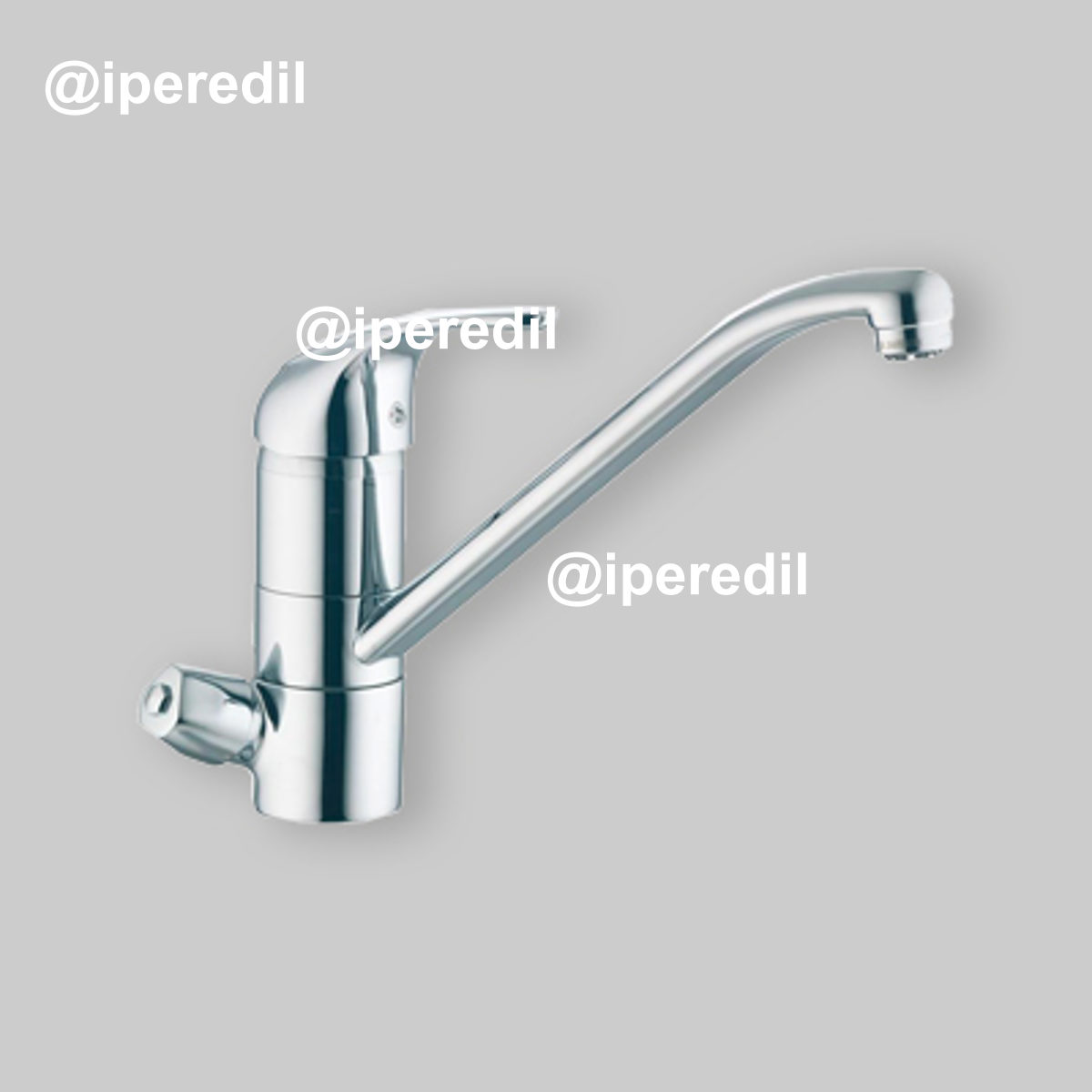 MISCELATORE LAVELLO A 3 VIE CON ATTACCO ACQUA POTABILE Cromo