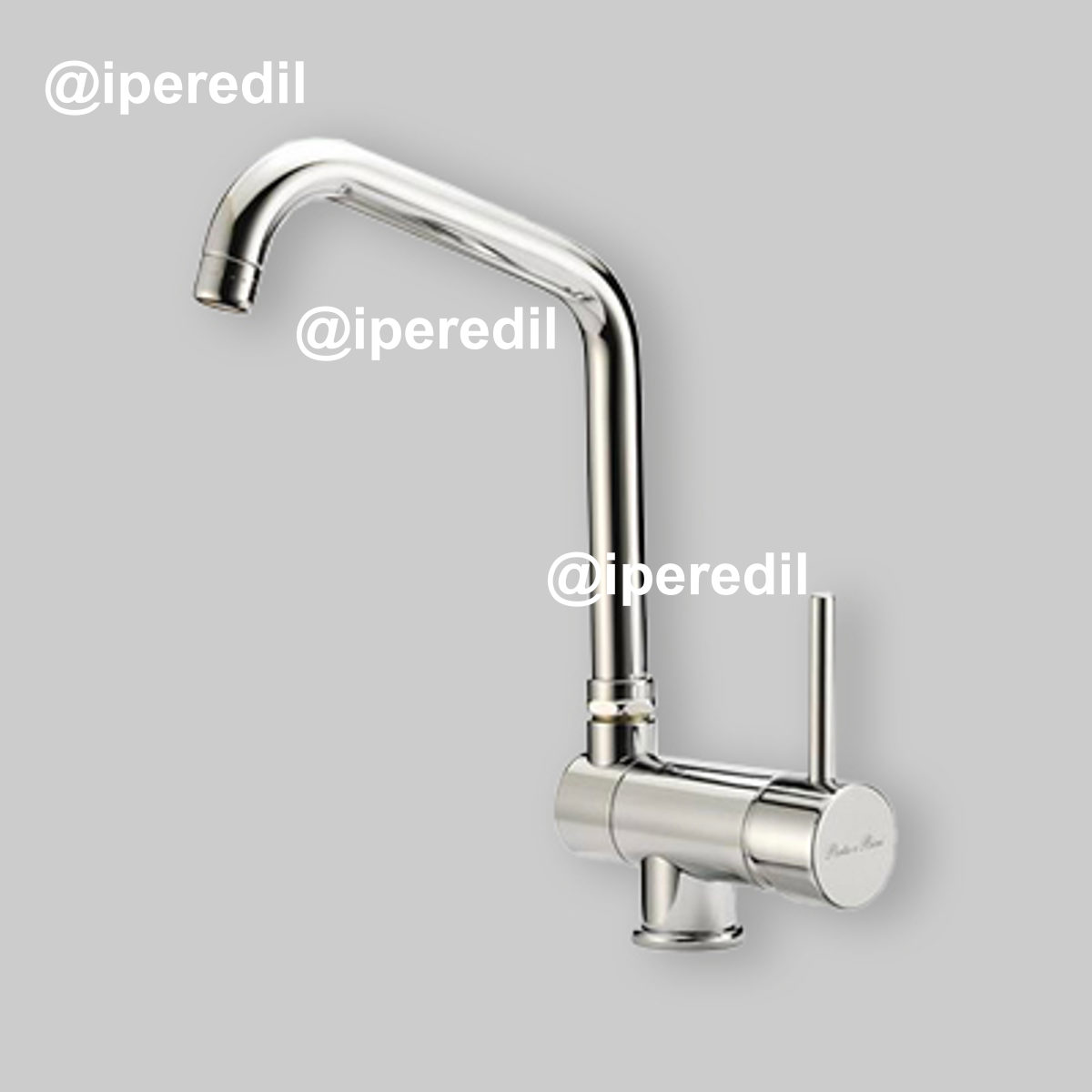 MISCELATORE LAVELLO CON CANNA RECLINABILE SOTTOFINESTRA Cromo