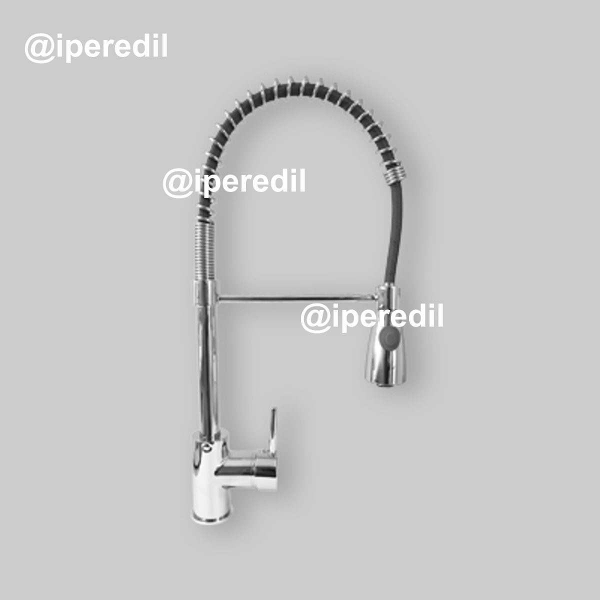 MISCELATORE LAVELLO CON MOLLA "SERIE 3000" Ø 40 cromo