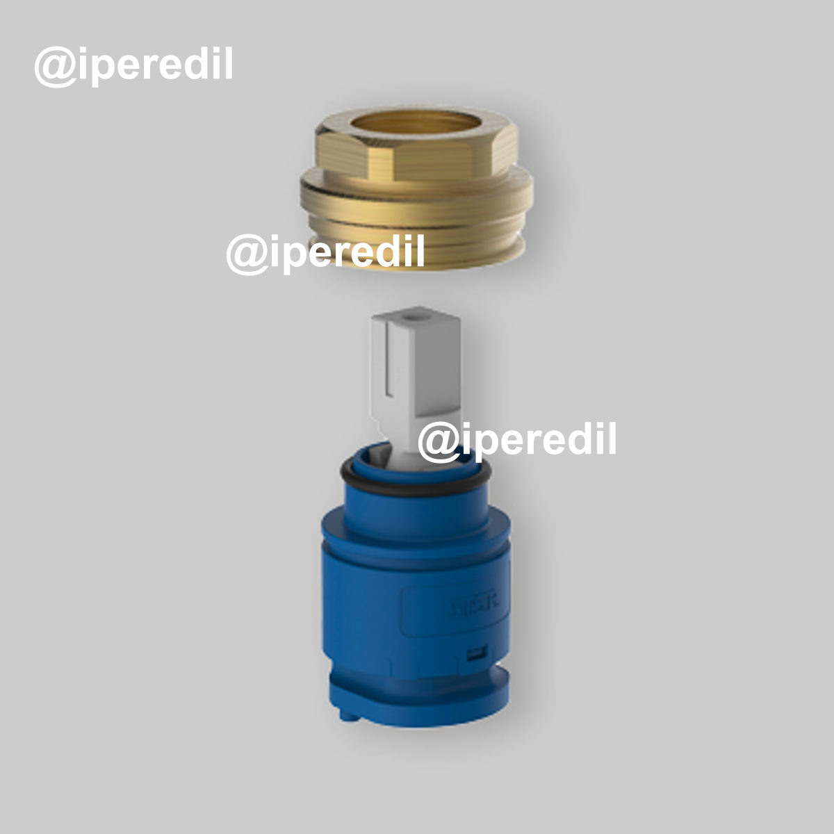 CARTUCCIA TEOREMA CON DISTRIBUTORE Ø25 -