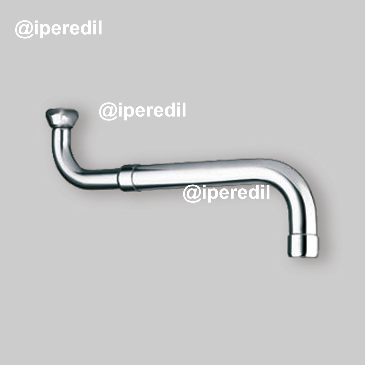 CANNA TELESCOPICA PER MISCELATORE LAVELLO Ø 18 da 20 a 30 cm