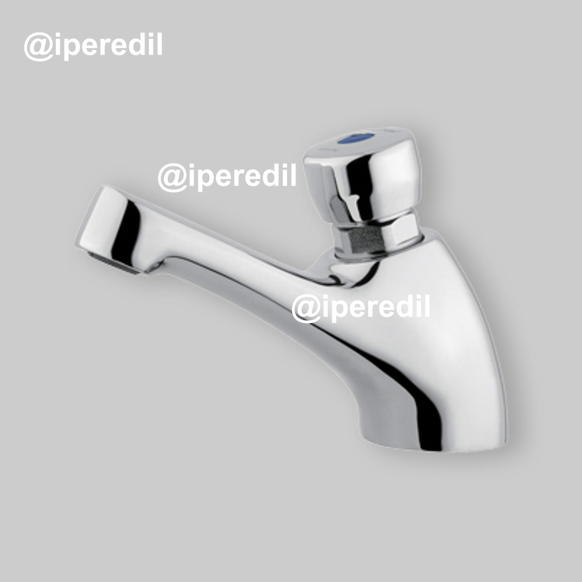 RUBINETTO TEMPORIZZATO CON COLLO CIGNO 1/2"