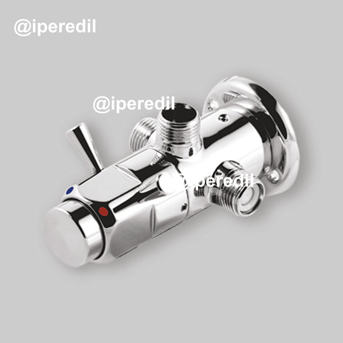 RUBINETTO MISCELATORE TEMPORIZZATO DOCCIA ESTERNO 1/2" - Cromo