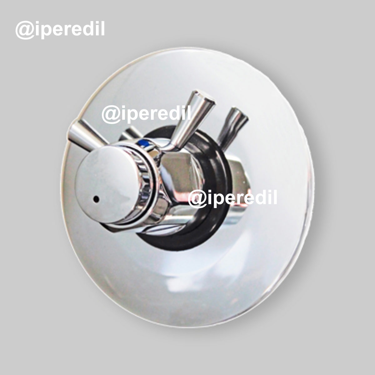 RUBINETTO MISCELATORE TERMPORIZZATO INCASSO DOCCIA 1/2" - Cromo