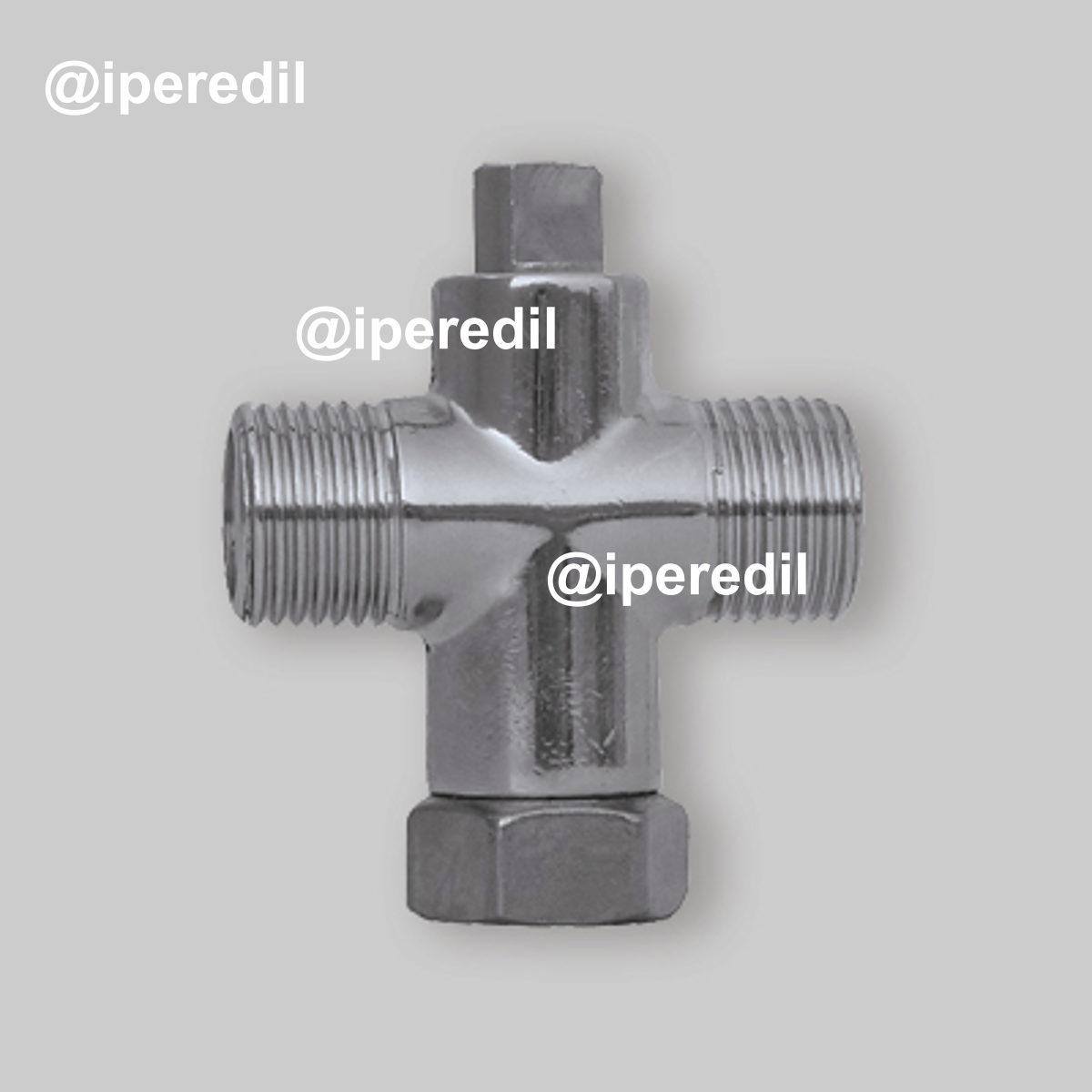 PRE-MISCELATORE A CROCE PER LIBERA INSTALLAZIONE 1/2"