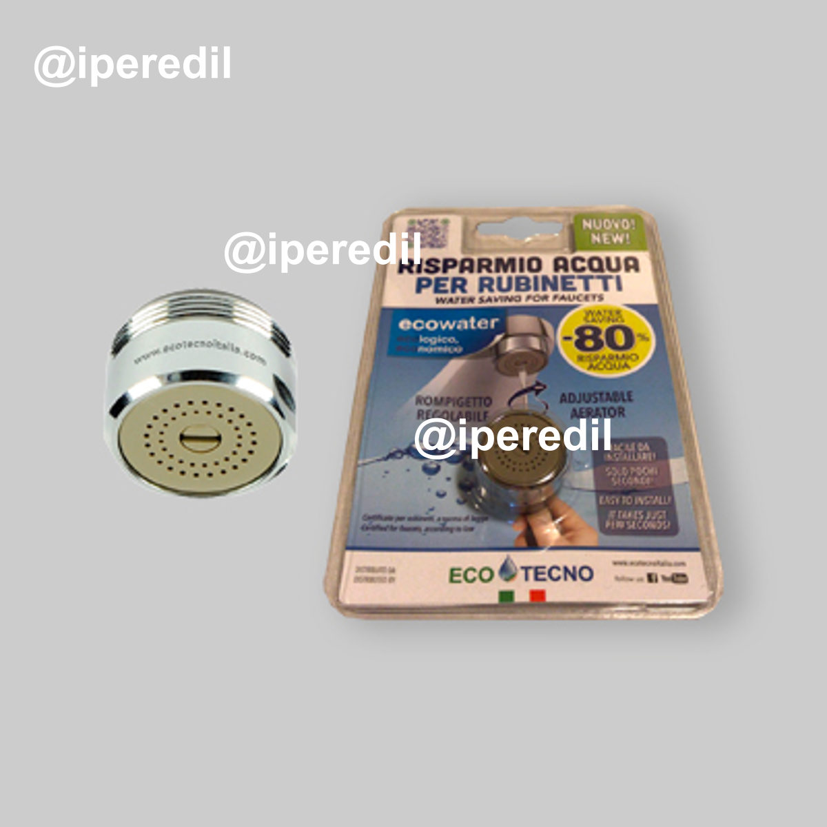 ECONOMIZZATORE D'ACQUA ECOWATER M24 - Blister