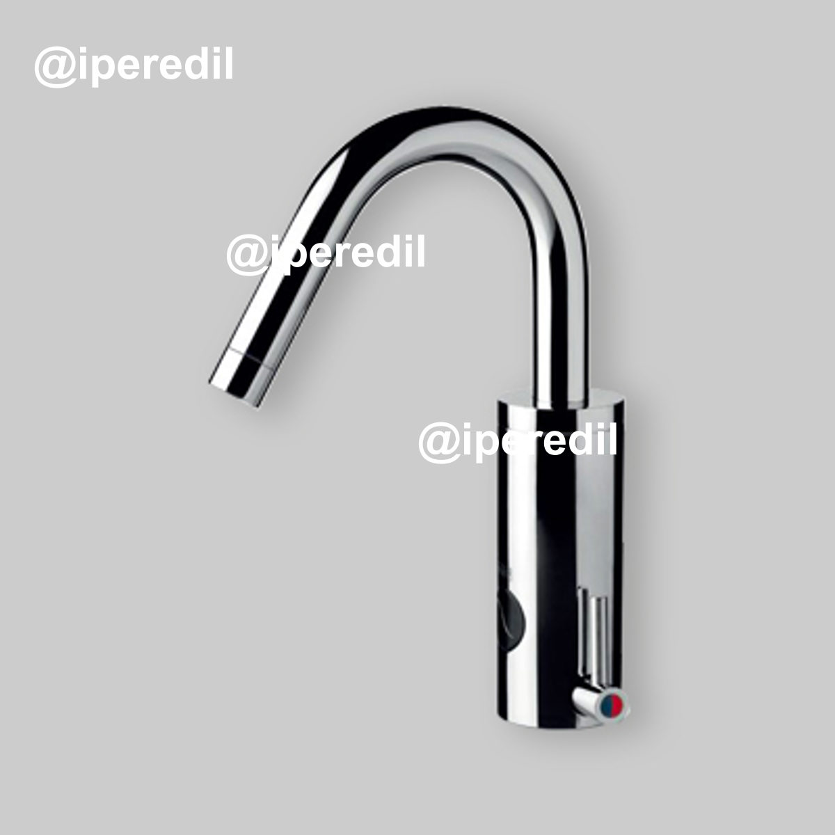 MISCELATORE A FOTOCELLULA PER LAVABO CON CANNA ALTA ARCO PLUS Corrente 220V