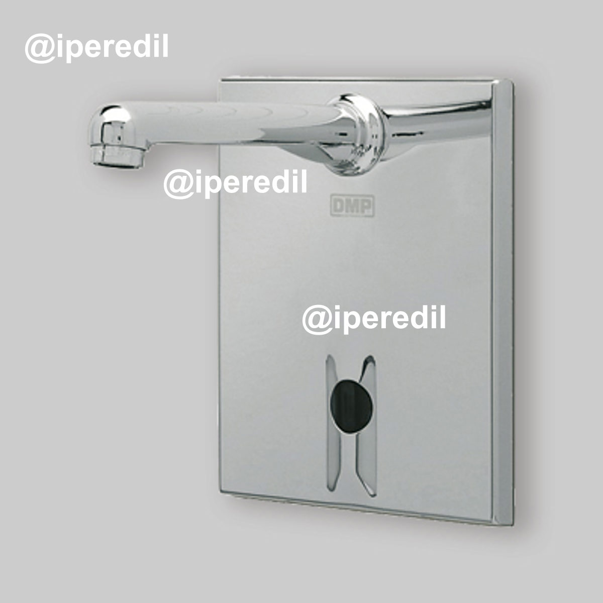 RUBINETTO ELETTRONICO A FOTOCELLULA PER LAVABO A PARETE "SPEEDY" Corrente 220V