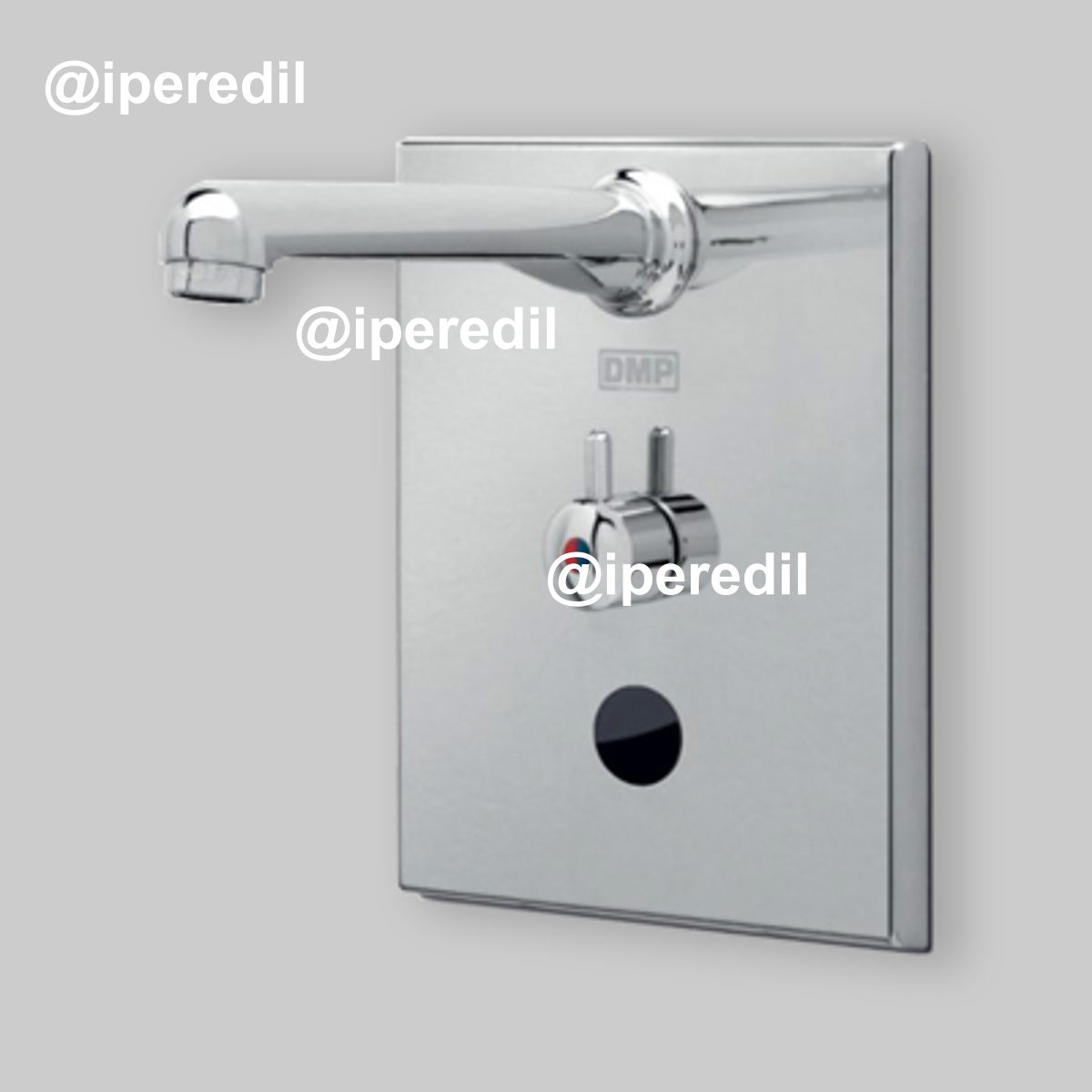 MISCELATORE ELETTRONICO A FOTOCELLULA PER LAVABO A PARETE "SPEEDY" Batteria 6V