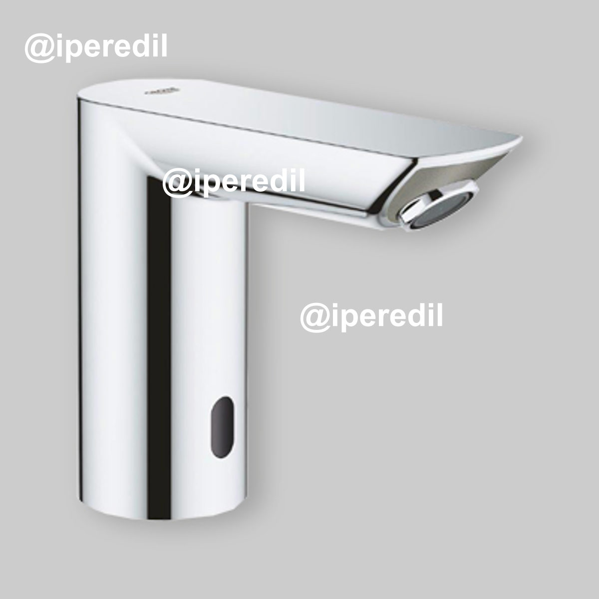 RUBINETTO LAVABO A FOTOCELLULA BAU COSMOPOLITAN E Batteria 6V