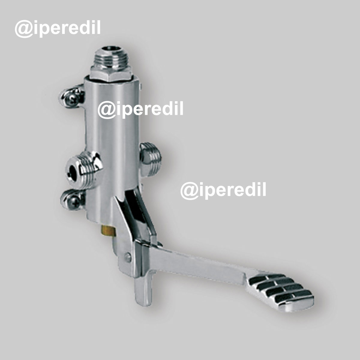 RUBINETTO MISCELATORE PROGRESSIVO A PEDALE INSTALLAZIONE UNIVERSALE 1/2"