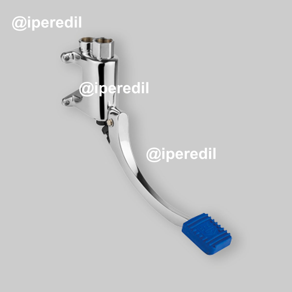 RUBINETTO A PEDALE 1 VIA INSTALLAZIONE A PARETE 1/2"