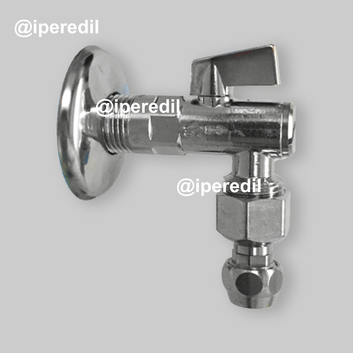 RUBINETTO FILTRO SNODO A SFERA MODELLO "1907" 1/2"xØ10 + Rosetta