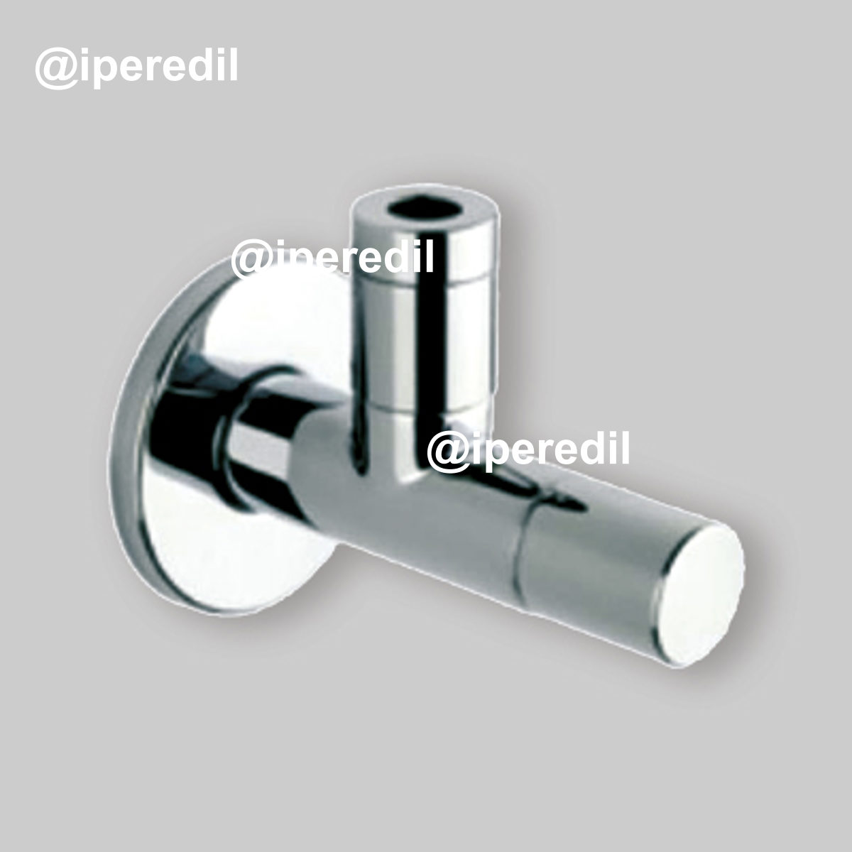 RUBINETTO FILTRO TONDO SOTTOLAVAVO SERIE ARREDO 1/2"xØ10 + Rosetta