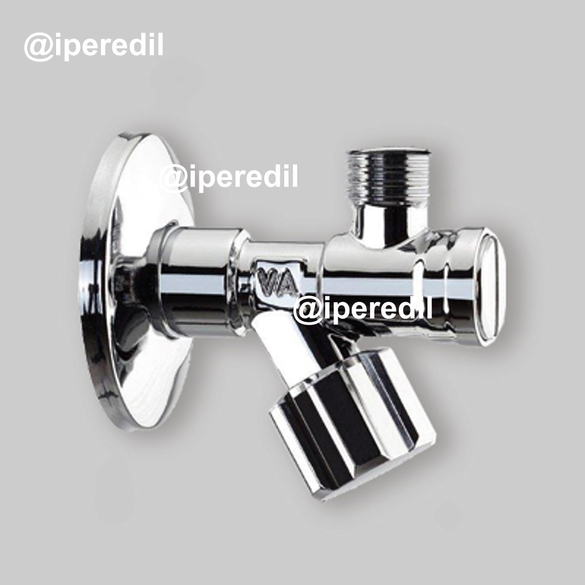 RUBINETTO FILTRO SOTTOLAVABO A VITONE 1/2"x3/8" + Rosetta