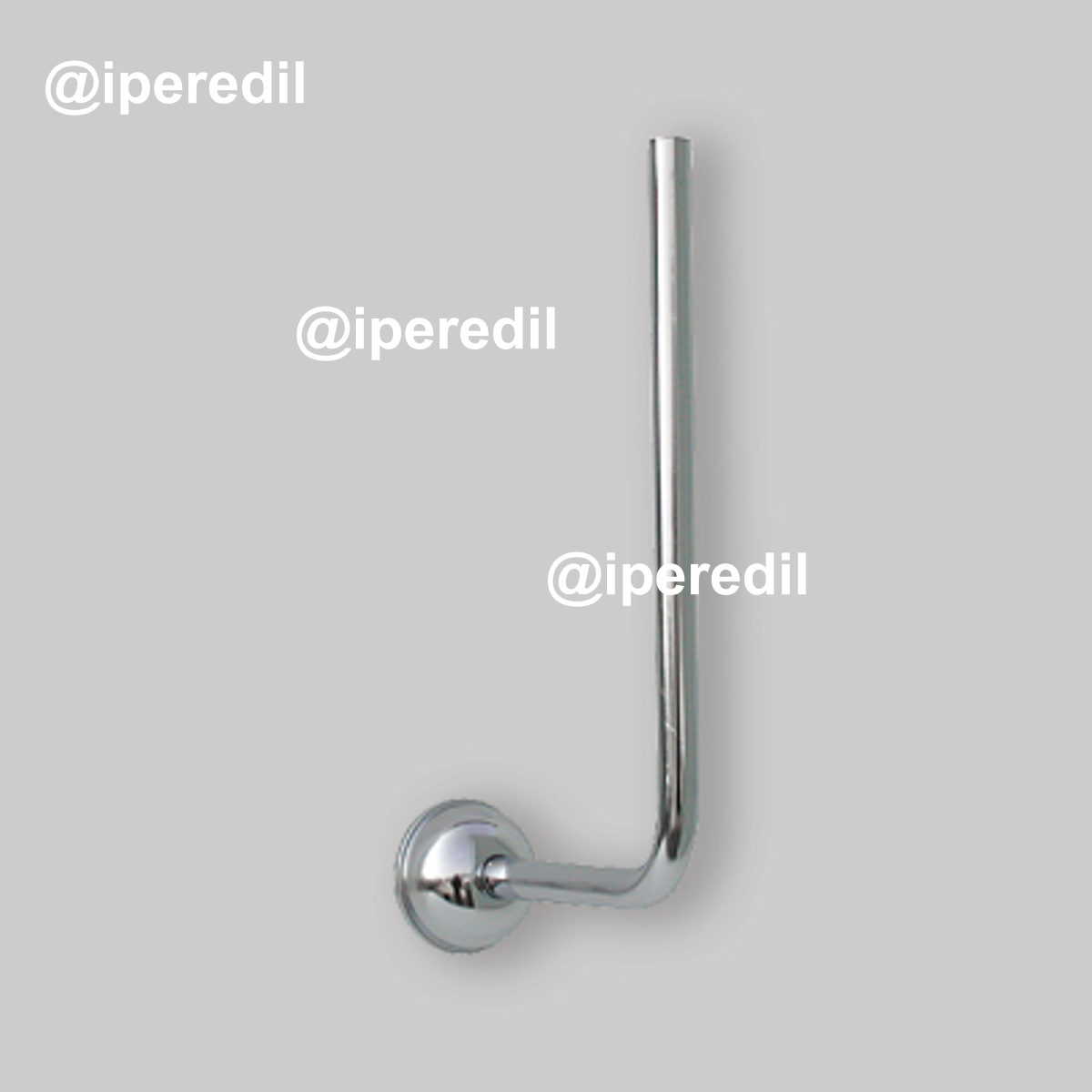 SQUADRETTA CON RACCORDO E ROSONE PER SCALDABAGNO Ø12 - 200 x 300 mm