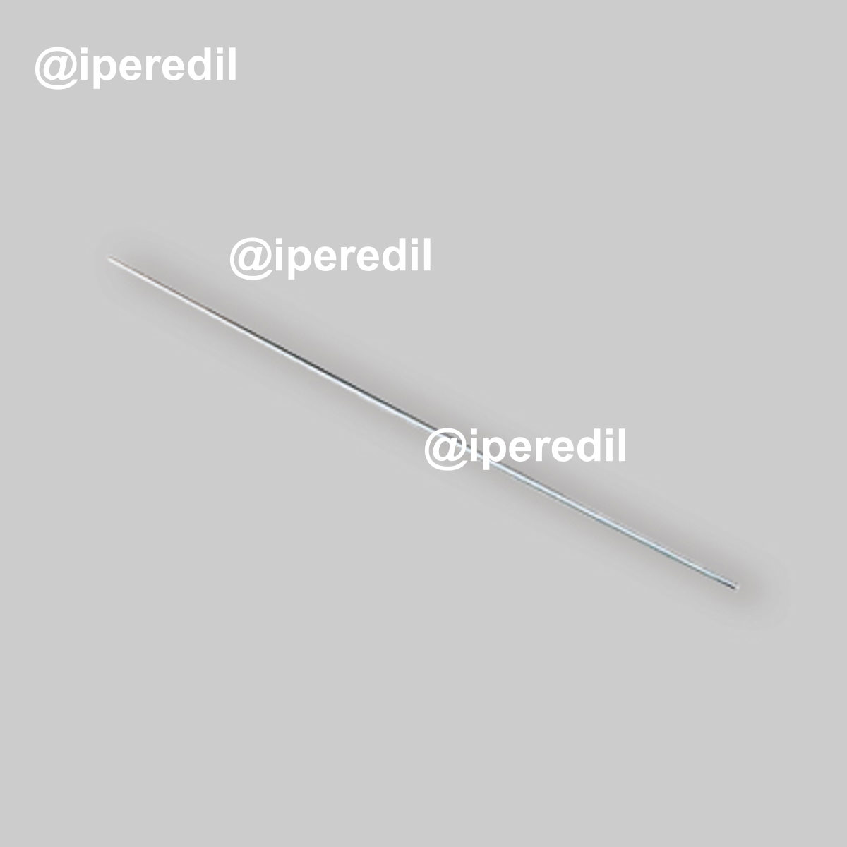 BARRA RAME LISCIO CROMATO Ø10 cm 100