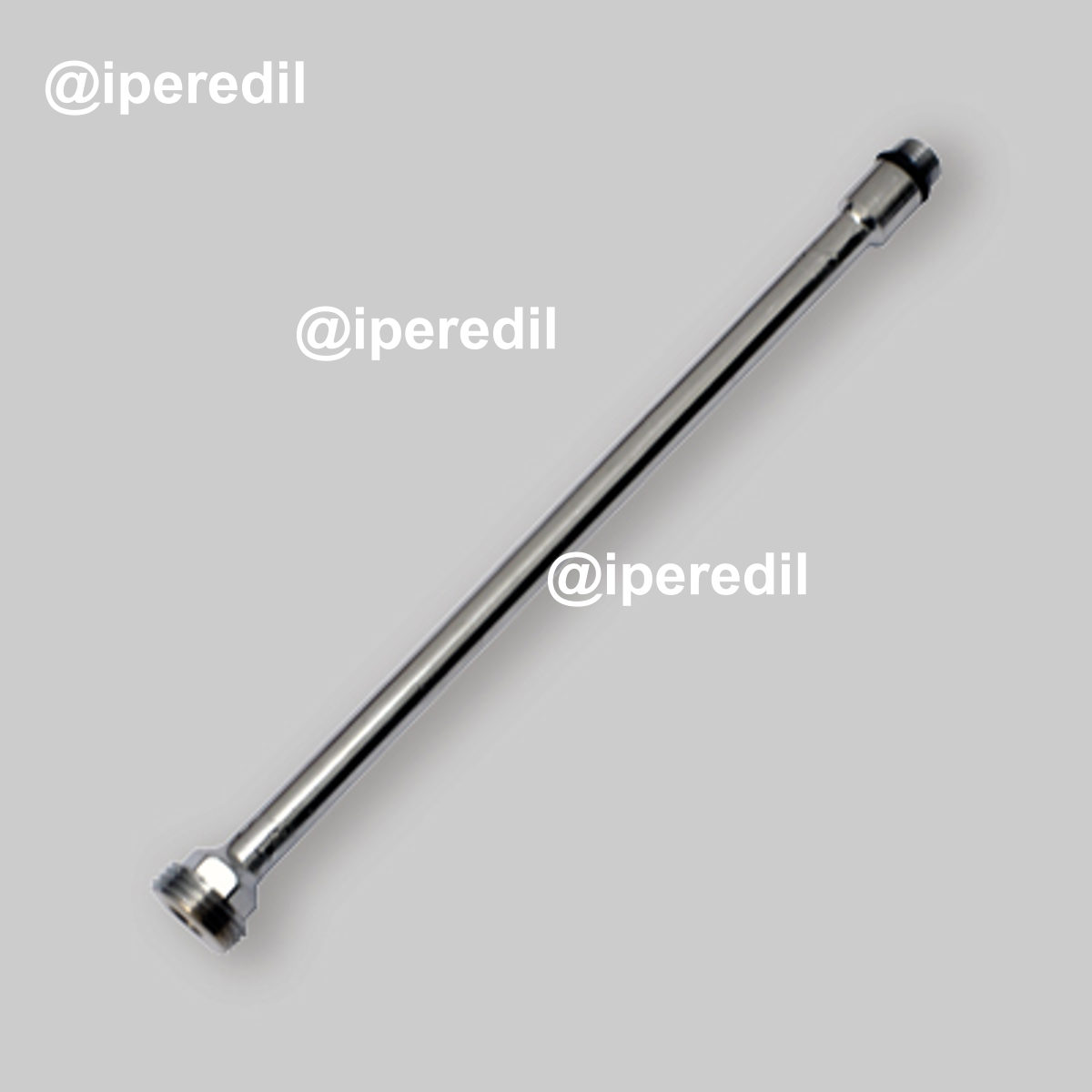 PROLUNGA PER TUBETTO RAME CROMO 3/8"M 10x1 M - 18 cm