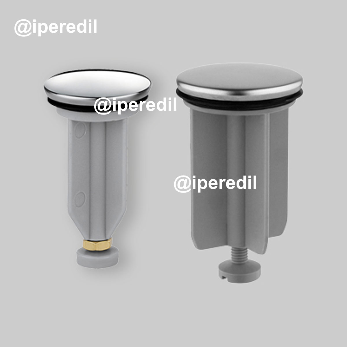 TAPPO SALTERELLO PER LAVABO E BIDET IN PVC 1"