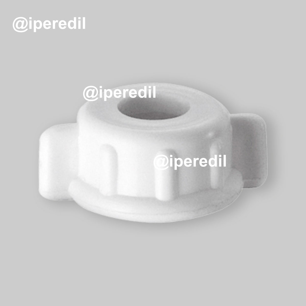 GHIERA FERMA ASTA DI SCARICO IN PVC 1/2" F