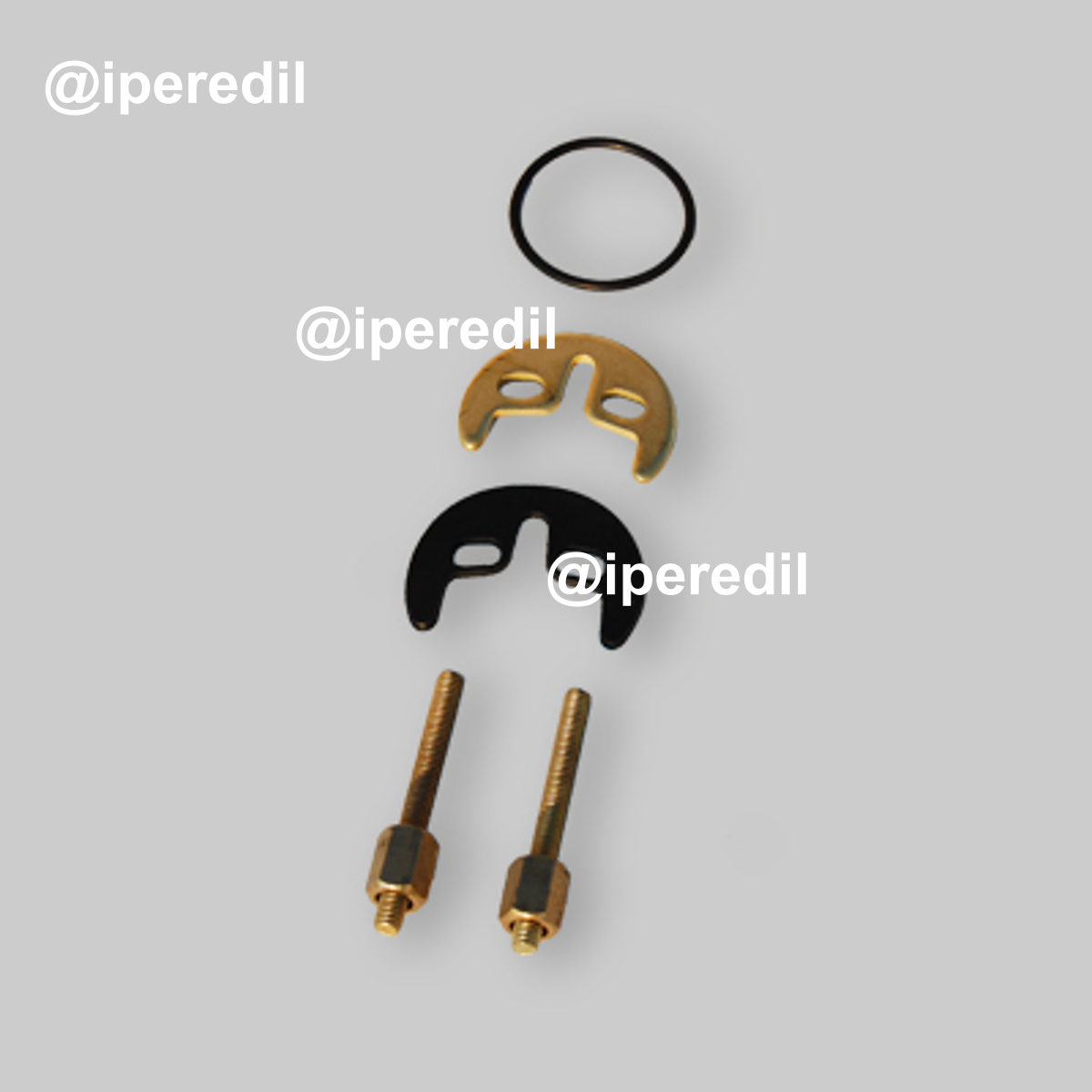 KIT DI FISSAGGIO PER MISCELATORE MONOCOMANDO A DUE TIRANTI -