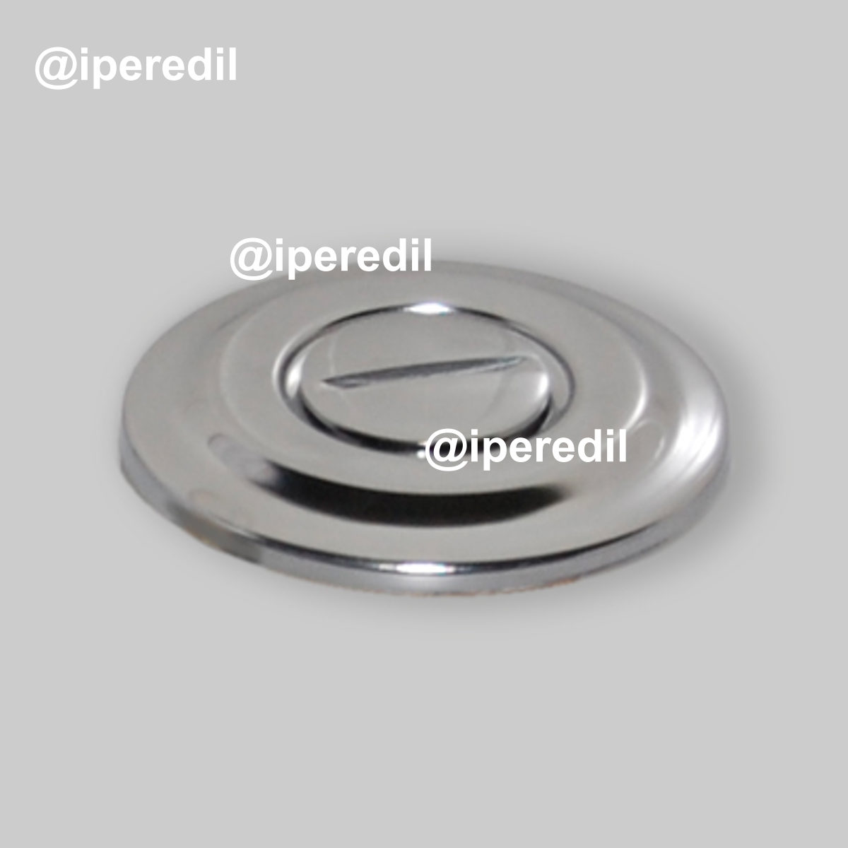 TAPPO MASCHIO IN OTTONE CON ROSONE TIPO LUSSO 1/2"