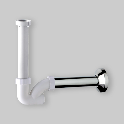 SIFONE "HYBRID" AD U CON ISPEZIONE POSTERIORE Ø32 x 250 - 1"1/4