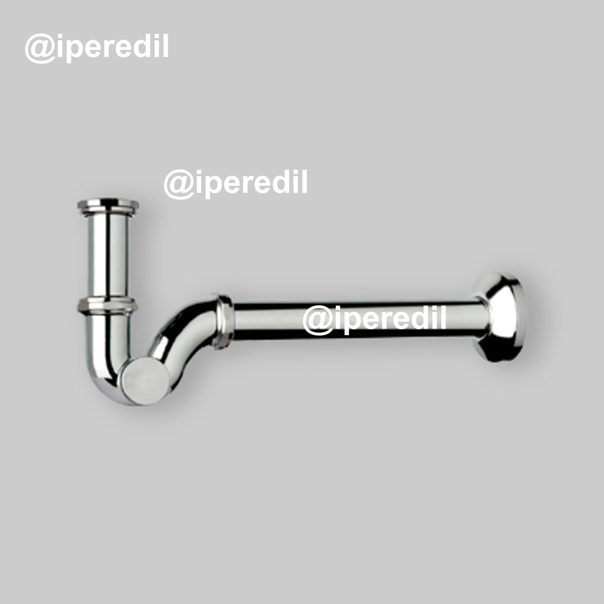 SIFONE PER LAVABO E BIDET AD S CON ISPEZIONE LATERALE "EUROPA" TEA 1"1/4 - Ø32 x 250 mm