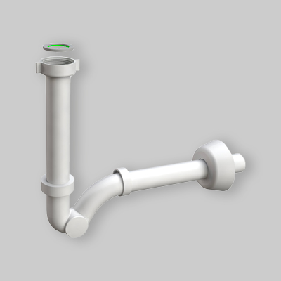 SIFONE "MONSTER" A ESSE BIANCO 1"1/4 - Ø32 x 250