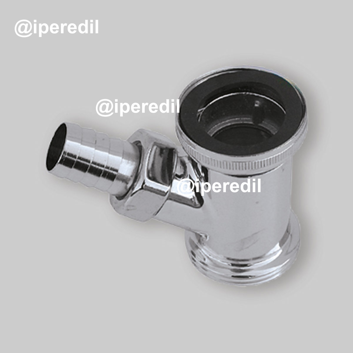 RACCORDO M/F FILETTATO CON ATTACCO LAVATRICE IN OTTONE 1"1/4 x 3/4"-Ø19