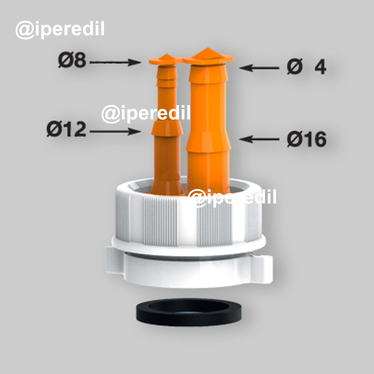 PORTAGOMMA PER SIFONI LIRA Bagno e Cucina