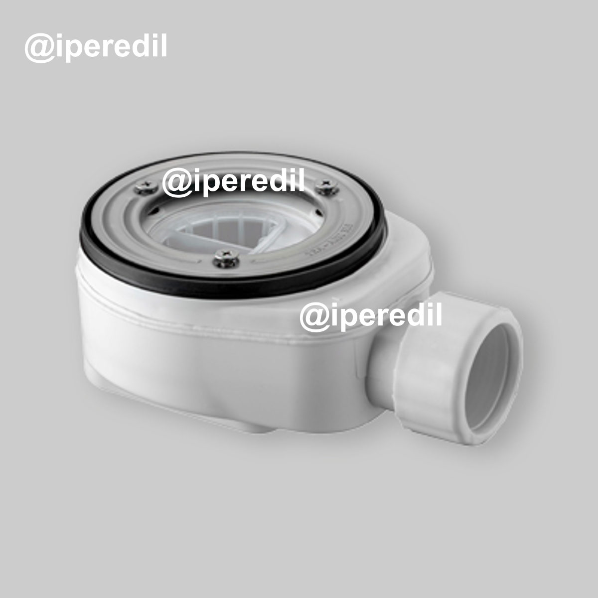 PILETTA SIFONATA PER PIATTI DOCCIA CON FORO Ø90 "ALTAIR" 1"1/2