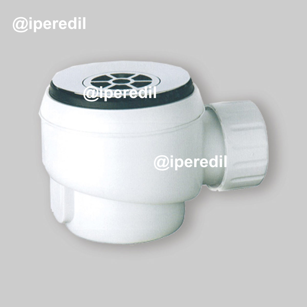 PILETTA SIFONATA PER PIATTO DOCCIA FORO Ø60 "NAOS" 1"1/2 x Ø80 mm