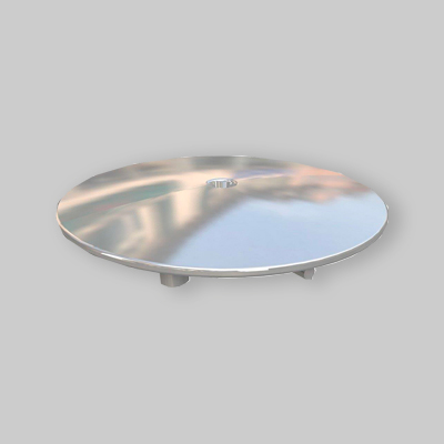 COVER CROMO PER PILETTA DOCCIA FORO Ø 90 Foro 90 mm