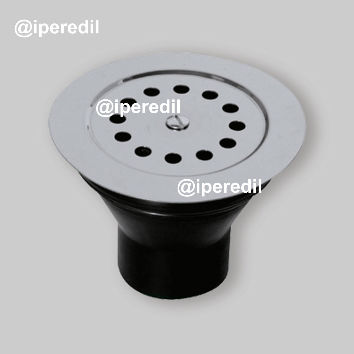 TAPPO AD ESPANSIONE GRIGLIATO PER SIFONE A PAVIMENTO Ø100 mm