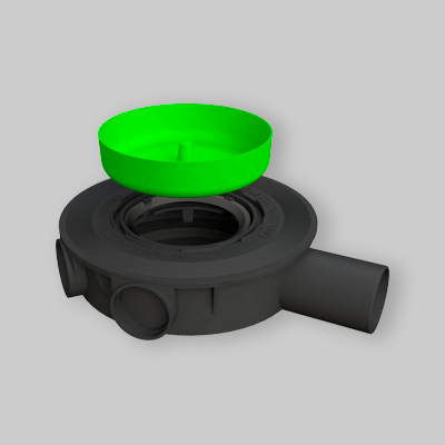 PILETTA "MINI DRAIN" scarico Ø 40 mm - 45 mm