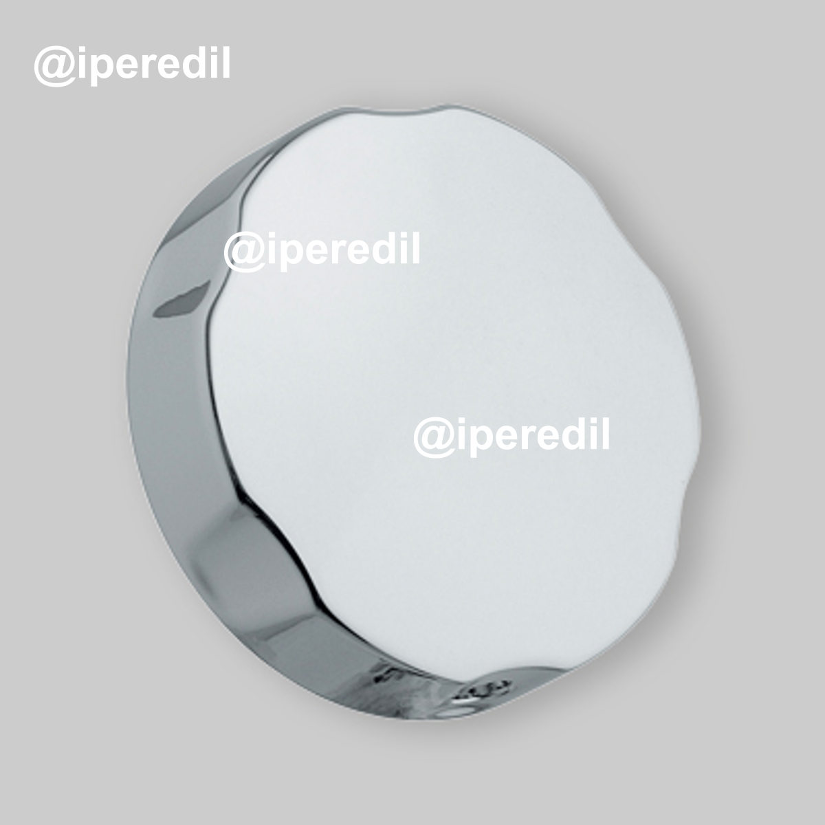 MANIGLIA PER COLONNA SCARICO VASCA A 6 GOLE Ø76 x 23 mm