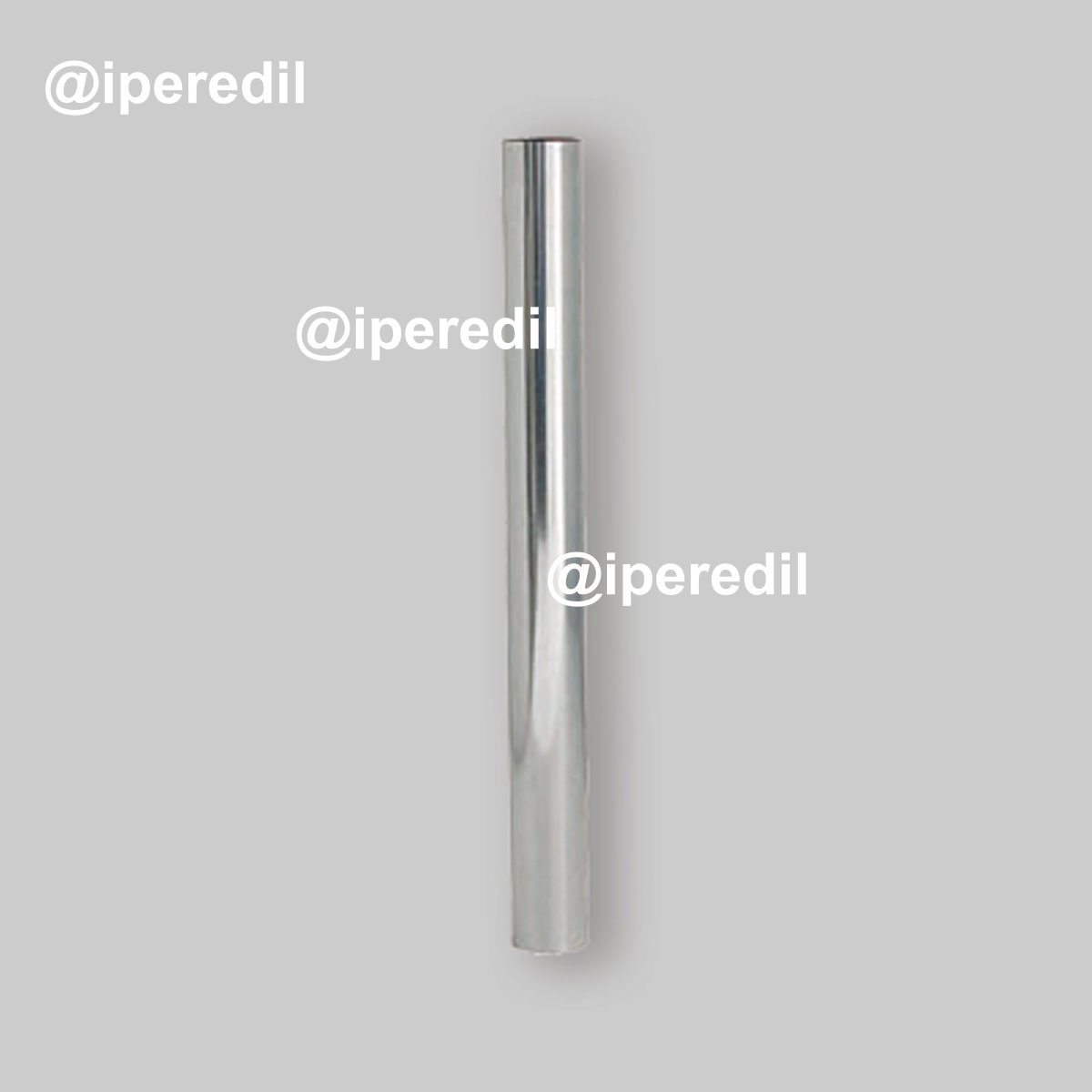 CANOTTO LISCIO PER SIFONE IN OTTONE CROMATO 100 CM Ø32 mm