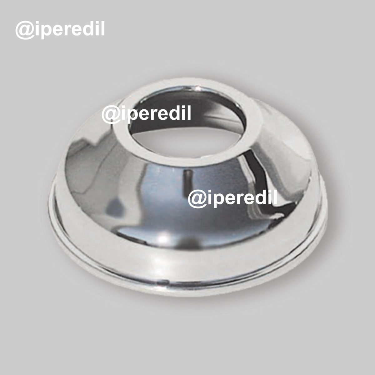 ROSONE CROMATO PER CANOTTO Øi.30 x Øest.76 mm