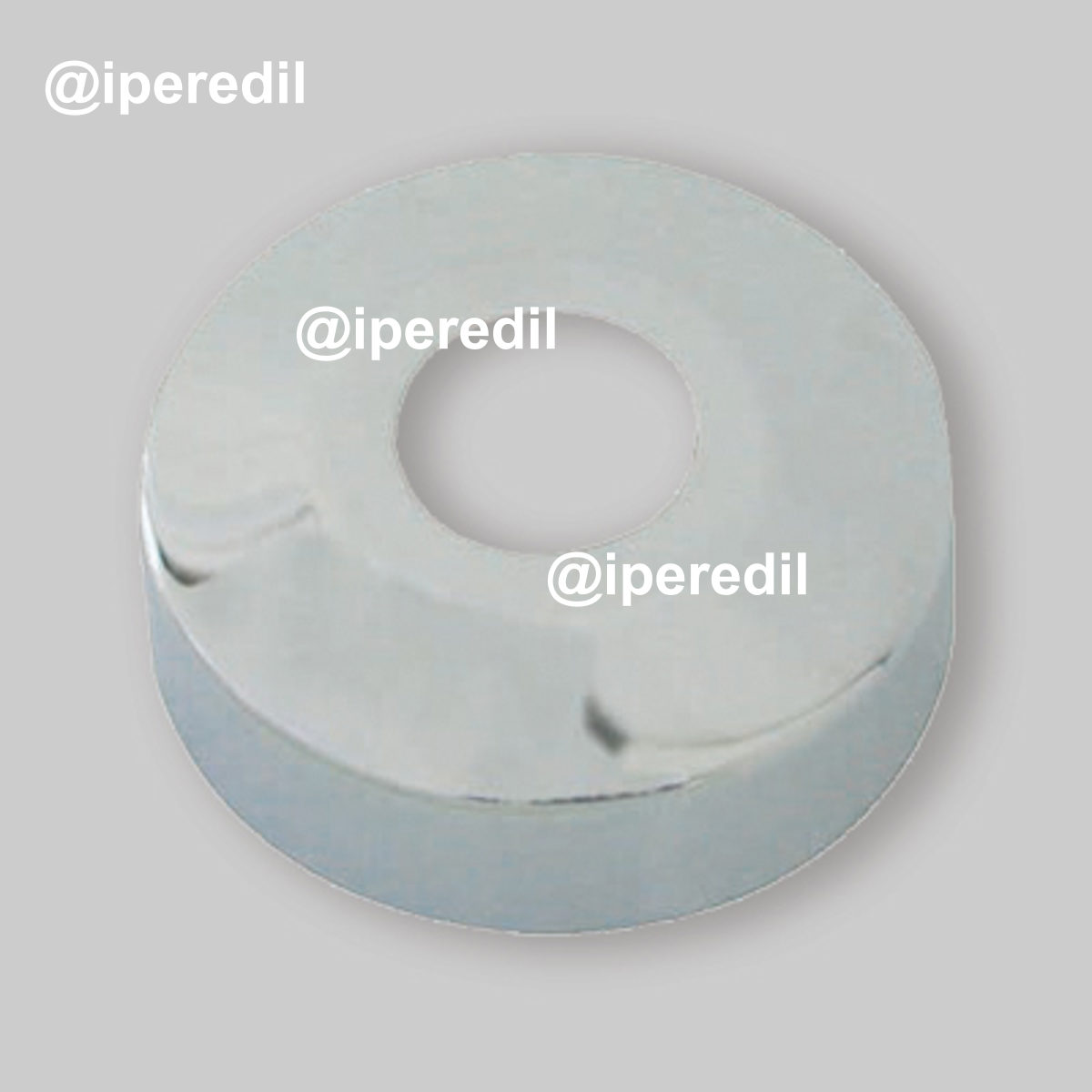 ROSONE A SCATOLA CROMATO Øi.1/2" x Øest.53 x H.20 mm