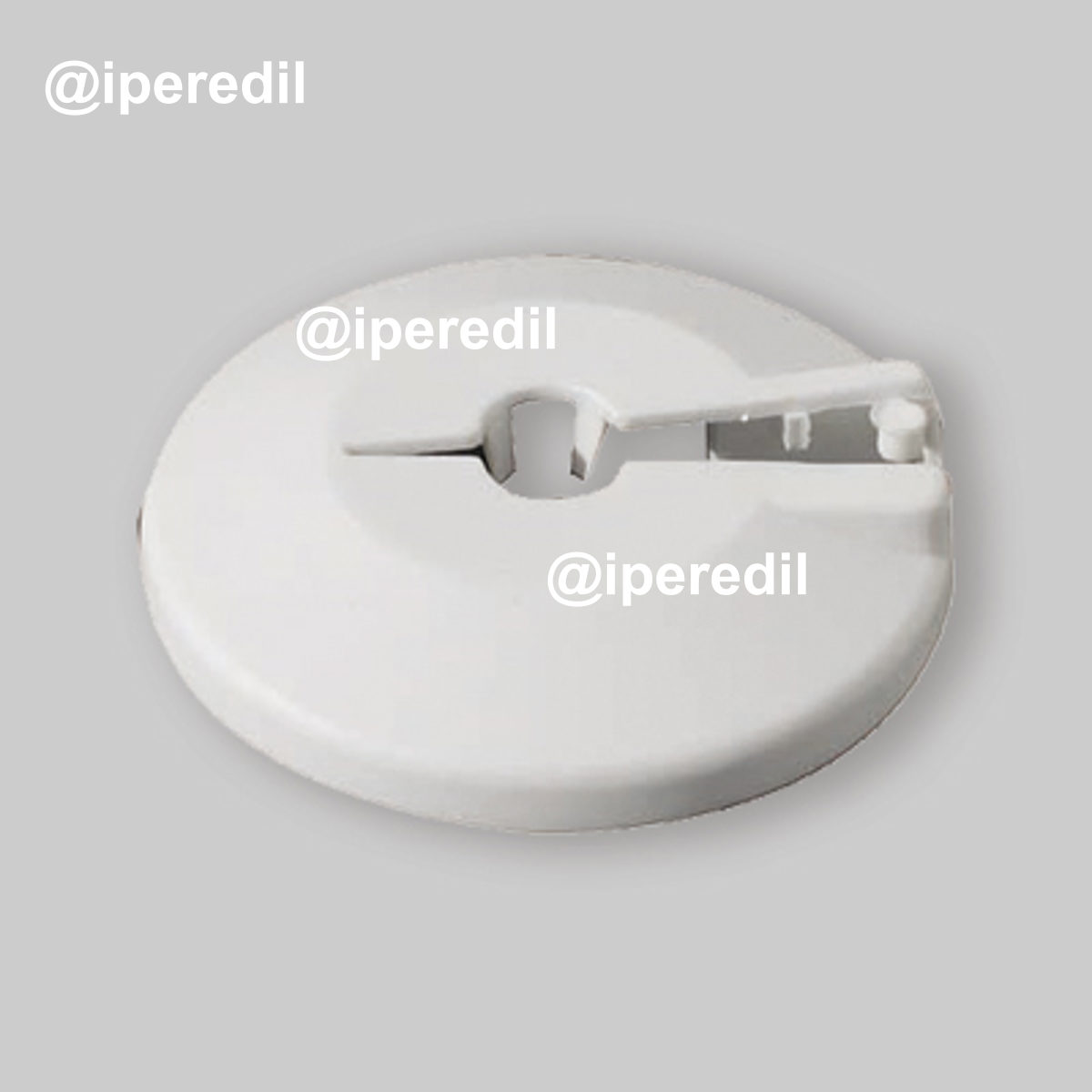 ROSONE APRIBILE IN PP BIANCO Øi.14 x Øest.60 x H.12,2 mm