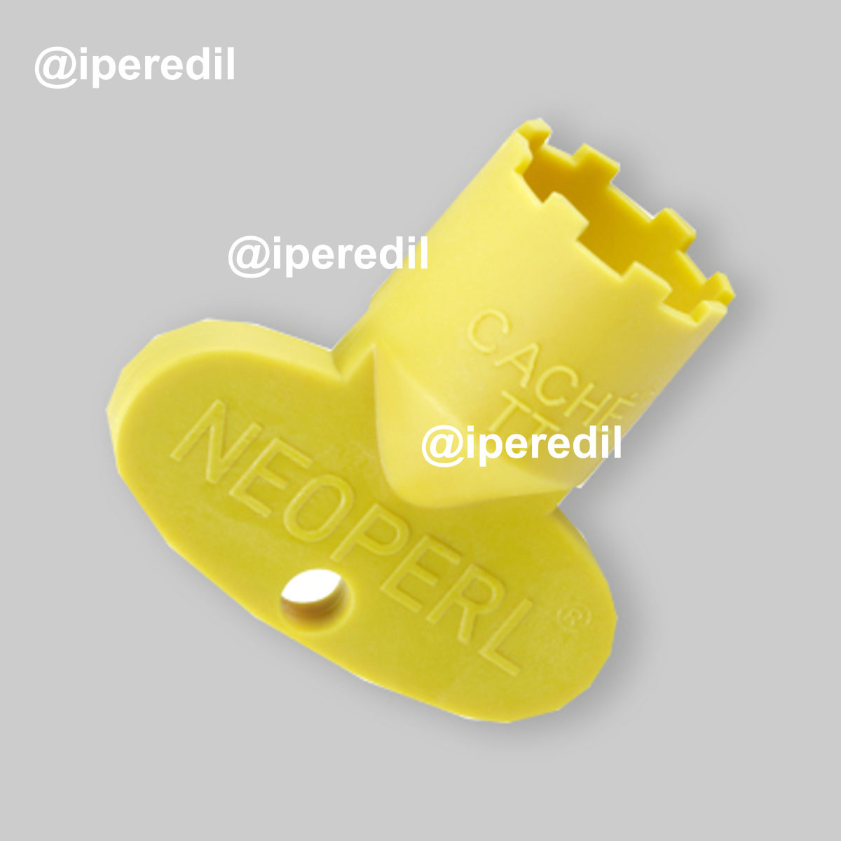 CHIAVE DI SERVIZIO PER AEREATORI CACHE GIALLA TT - M16.5x1"