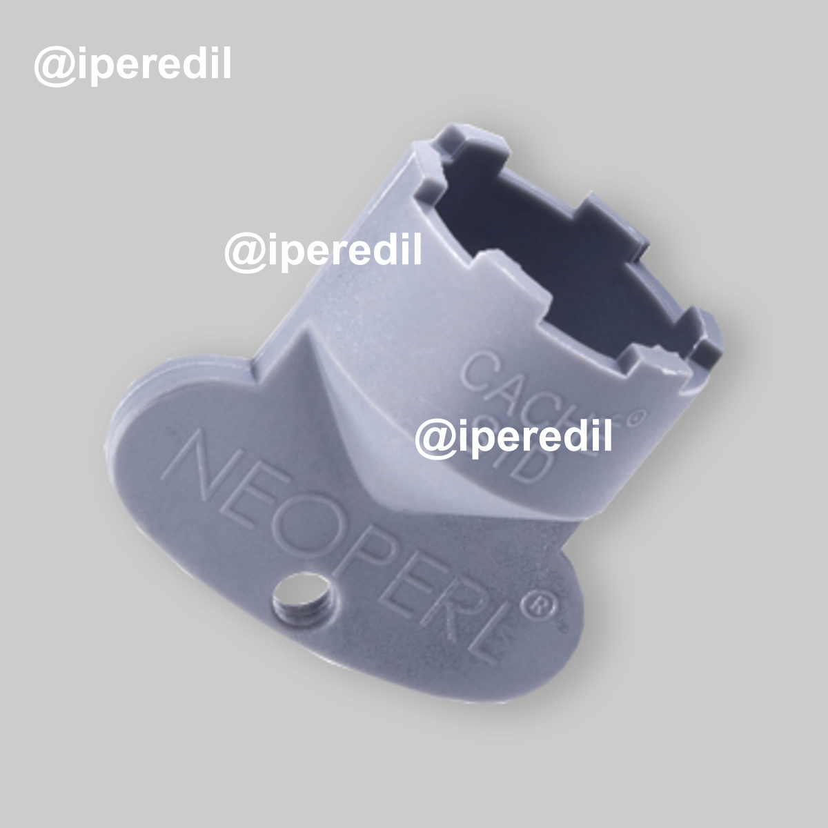 CHIAVE DI SERVIZIO PER AEREATORI CACHE GRIGIA STD - M24x1"